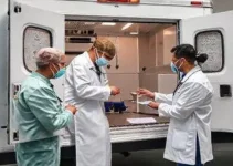 carreta de exames de imagem