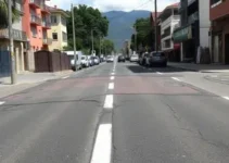 calçamento rua Roque Moraes de Brito