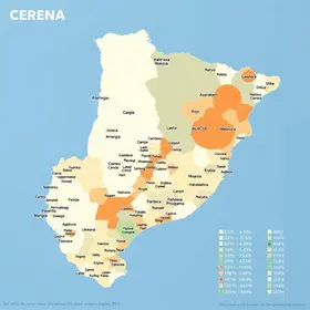cidades com mais eleitores que habitantes
