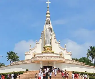 réplica de Nossa Senhora de Fátima